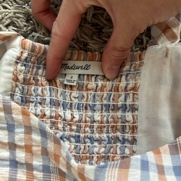Madewell plaid dress - Picture 2 of 3
